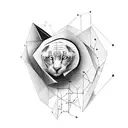 quantum physics tattoo design idea