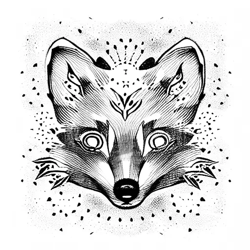 The Little Prince and a fox tattoo design idea