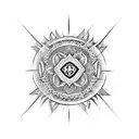 eternal love tattoo design idea