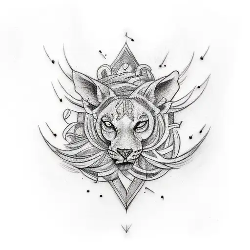 hunting tattoo that shows my peace when outside tattoo design idea