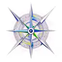 ESPINOZA Compass  tattoo design idea