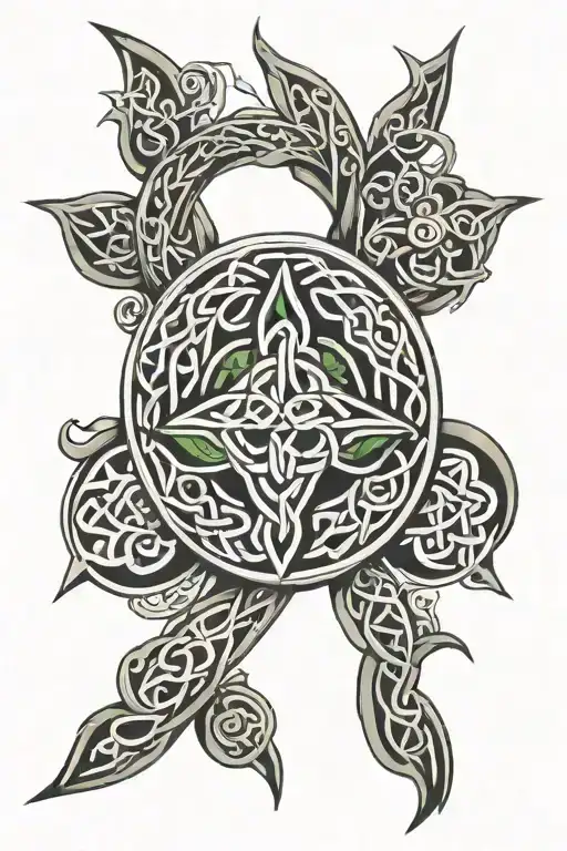 Celtic band  tattoo design idea