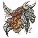 viking tattoo design idea