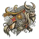viking tattoo design idea