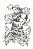 fullmetal Alchemist Brotherhood  tattoo design idea