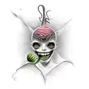 The Venus's flytrap goth tattoo design idea