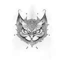 Morgana tattoo design idea