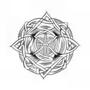 Celtic Knot tattoo design idea