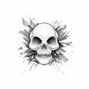 ego is your enemy tattoo design idea