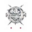 Lyric tatto above bend in inner arm. waiting for the great leap forwards tattoo design idea