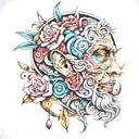 Filler tattoo design idea