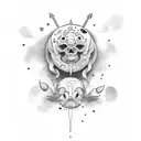 amor de hijo tattoo design idea