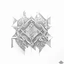 ambigram tattoo design idea