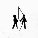 Arrow and father son tattoo design idea