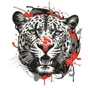Panther tattoo design idea
