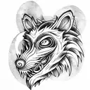 fenrir tattoo design idea