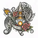 ohms law tattoo design idea