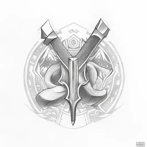 axe illegal weapon tatoo tattoo design idea