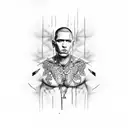 eminem symbol tattoo design idea