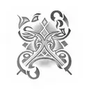 vanuatu arm sleeve tattoo design idea