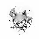 Sonic tattoo design idea