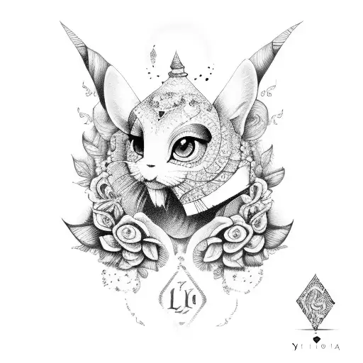 Yuva Leticia Amour tattoo design idea