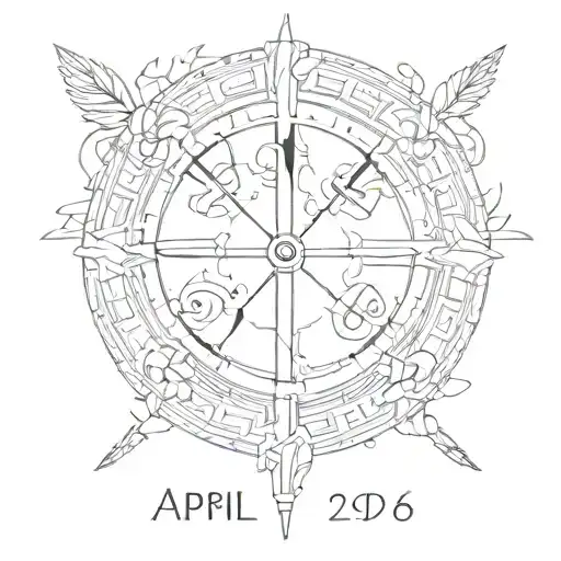 roman numeral of april 21 2006 minimalist tattoo tattoo design idea