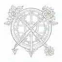 roman numeral of april 21 2006 minimalist tattoo tattoo design idea