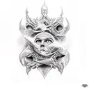 creation of adam tattoo design idea