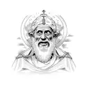st peter tattoo design idea