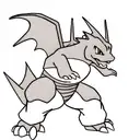 Charizard tattoo design idea
