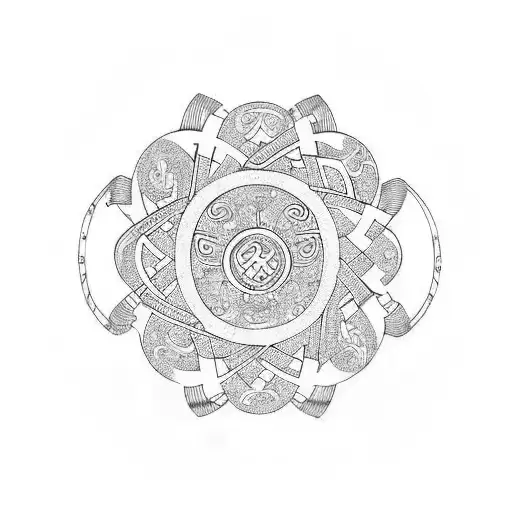 Infinity Symbol, strength symbol, forever symbol, friendship,  simplicity, Asian theme,  symmetrical tattoo design idea