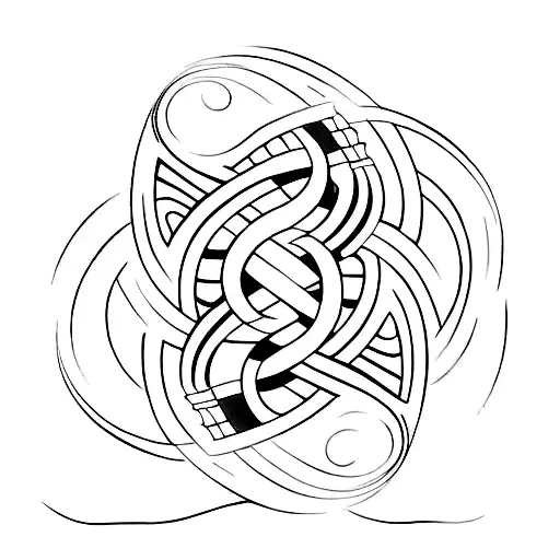 Infinity Symbol, strength symbol, forever symbol, friendship,  simplicity, Asian theme,  symmetrical tattoo design idea