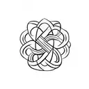 Infinity Symbol, strength symbol, forever symbol, friendship,  simplicity, Asian theme,  symmetrical tattoo design idea