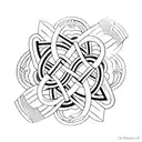 Infinity Symbol, strength symbol, forever symbol, friendship,  simplicity, Asian theme,  symmetrical tattoo design idea