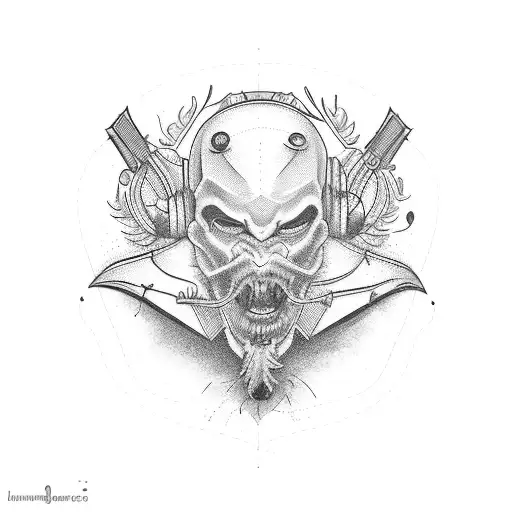 don't sound man tattoo design idea