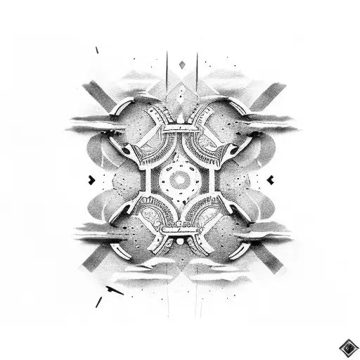 2 revolvers outward on my chest  tattoo design idea