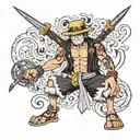 law one piece tattoo design idea
