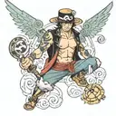 law one piece tattoo design idea