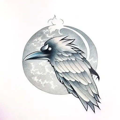 Raven from Teen Titans tattoo design idea