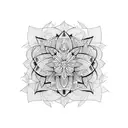 edelweiss tattoo design idea