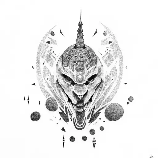 car parts tattoo design idea