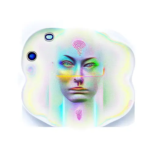 biometric  tattoo design idea