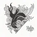 zach bryan lyrics tattoo design idea