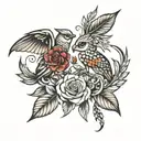 small matching tattoos for couples tattoo tattoo design idea