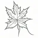 aerospace + family + Canada flag maple leaf tattoo design idea
