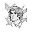 lil peep tattoo design idea