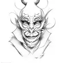 the word JESTER with shading behind  tattoo design idea