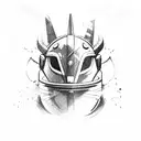 rocket league tattoo design idea