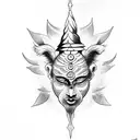 mahadev tattoo design idea